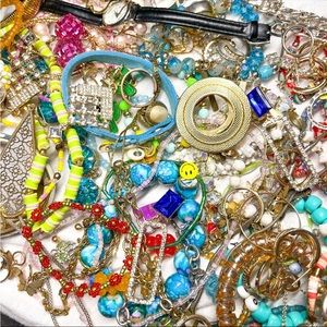 114 Piece Jewelry Lot Vintage-Now, Costume/925/Gold Plated